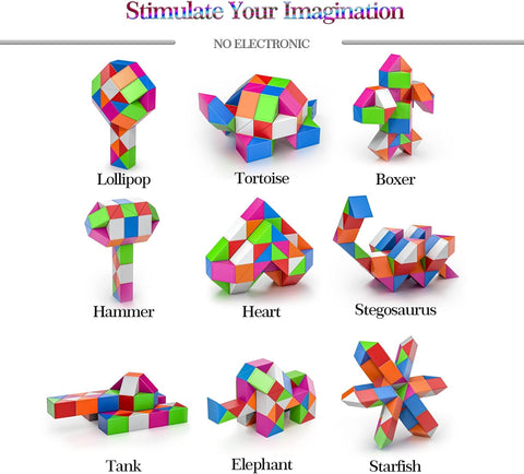 QiYi Magic Snake Cube Puzzle (60 Blocks)