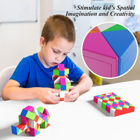 QiYi Magic Snake Cube Puzzle (60 Blocks)