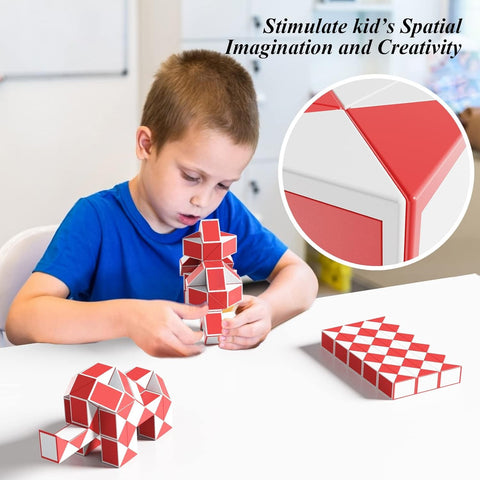 QiYi Magic Snake Cube Puzzle (72 Blocks)