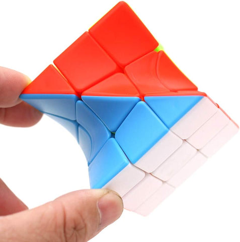 Strange Shape 3x3x3 Middle Curve Twisted Stickerless Cube