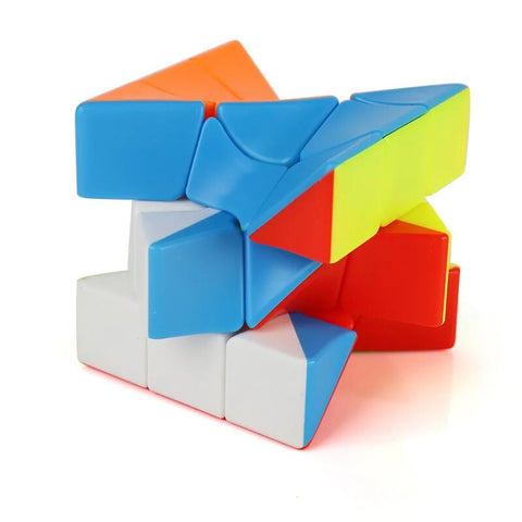 Strange Shape 3x3x3 Middle Curve Twisted Stickerless Cube