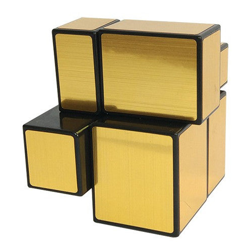 QiYi Golden Mirror Cube 2x2 High Speed Cube, Gold - Cuberkart
