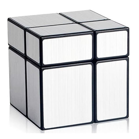 QiYi Silver Mirror Cube 2x2 High Speed Magic Cube, Silver