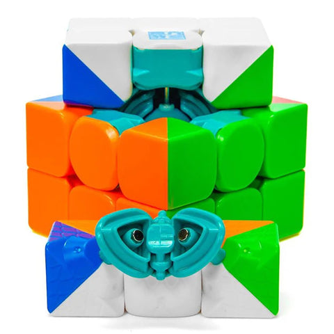 MoYu RS3M V5 3x3 (Ball Core UV + Robot Cube Stand)