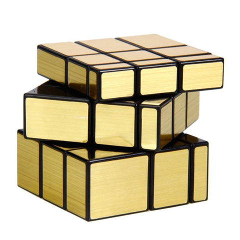 QiYi Gold Mirror Puzzle Cube 3x3x3 Speed Cube