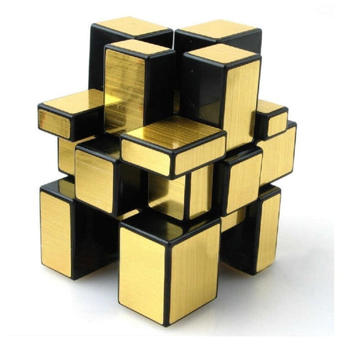 QiYi Gold Mirror Puzzle Cube 3x3x3 Speed Cube