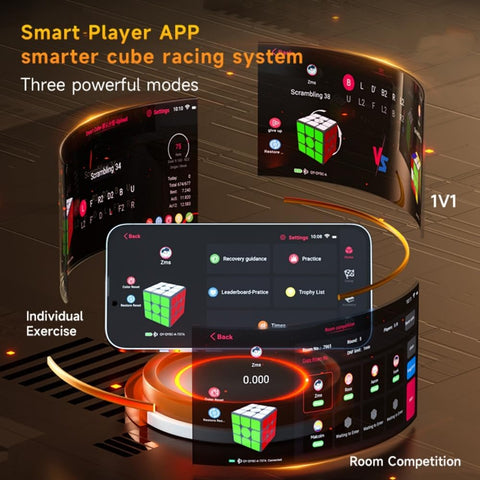 QiYi AI 3x3 Bluetooth Smart Cube Intelligent Tracking with App