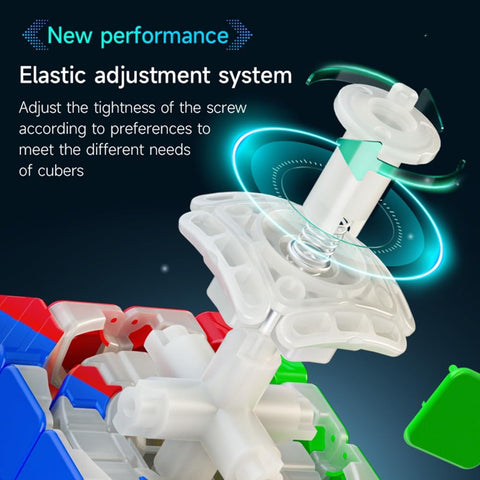 QiYi M Pro 4x4 Magnetic Speed Cube, 2024 Edition