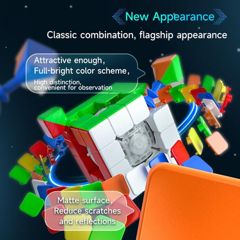 QiYi M Pro 4x4 Magnetic Speed Cube, 2024 Edition