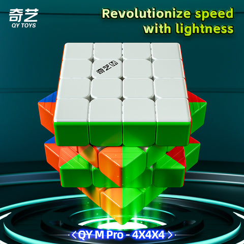 QiYi M Pro 4x4 Magnetic Speed Cube, 2024 Edition
