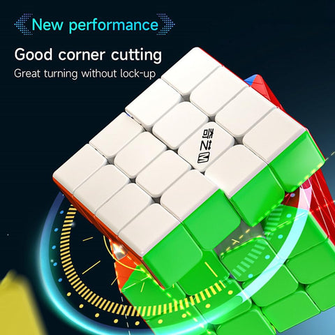 QiYi M Pro 4x4 Magnetic Speed Cube, 2024 Edition