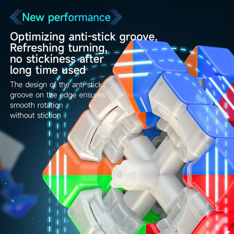 QiYi M Pro 4x4 Magnetic Speed Cube, 2024 Edition