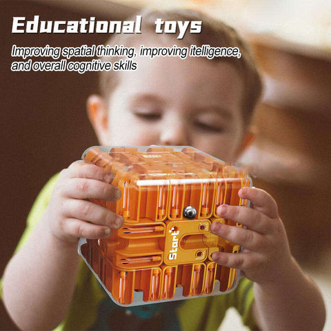 3D Labyrinth Puzzle Rolling Ball Magic Cube