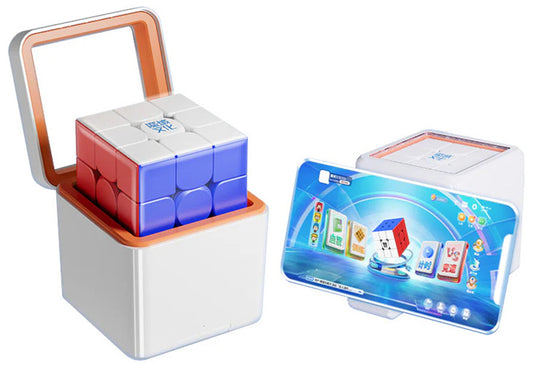MoYu WeiLong V10 AI 3x3 Bluetooth Smart Cube (Magnetic Core) - Cuberkart