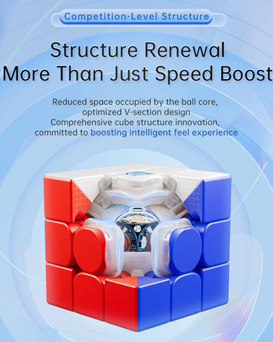 MoYu WeiLong V10 AI 3x3 Bluetooth Smart Cube (Magnetic Core)