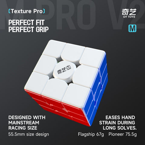 QiYi M Pro 3x3 V2 Flagship Magnetic Speed Cube