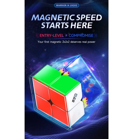 QiYi Warrior M 2x2 Magnetic Speed Cube