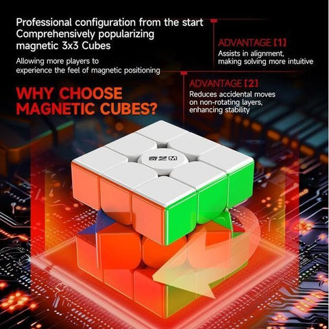 QiYi Warrior M 3x3 Magnetic Speed Cube