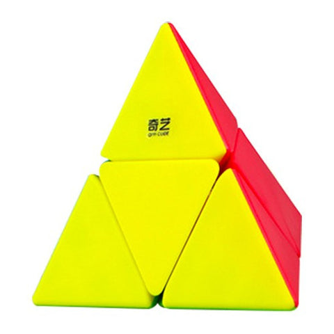 QiYi 2x2 Pyraminx Stickerless Puzzle Cube