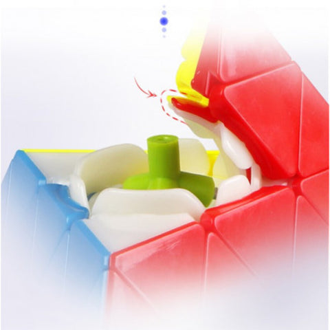 QiYi Master Pyraminx 4x4 Stickerless Pyramid Cube