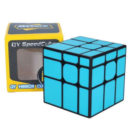 QiYi Mirror 3x3 Cube – Tiled Speed Puzzle - Cuberkart