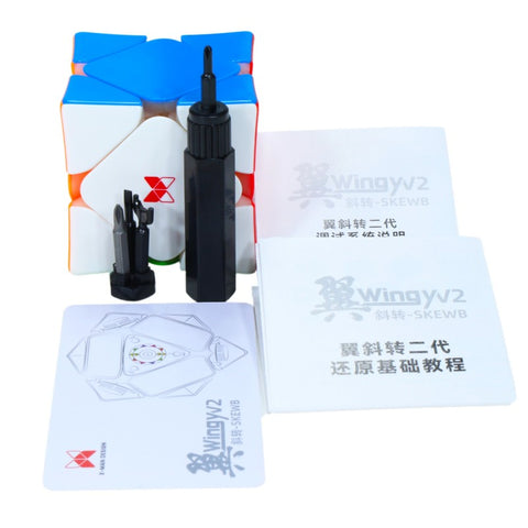 X-Man Wingy Skewb V2 – Magnetic Speed Cube
