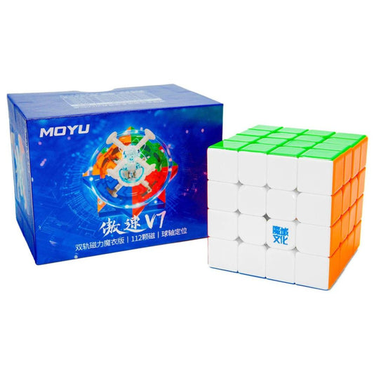 MoYu AoSu 4x4 V7 Double-Track (Magnetic, Ball-Core, UV Coated) - Cuberkart
