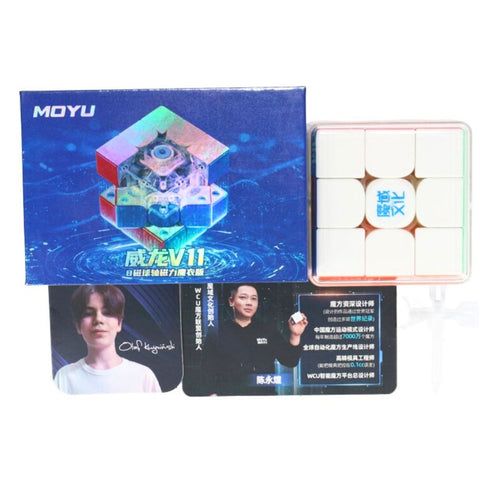 MoYu WeiLong 3x3 V11 (Magnetic, 8-Magnet Ball-Core, UV Coated)