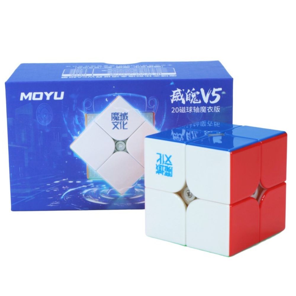 MoYu WEIPO V5 2x2 (20-Magnet Ball Core MagLev Magic Cloth Version)