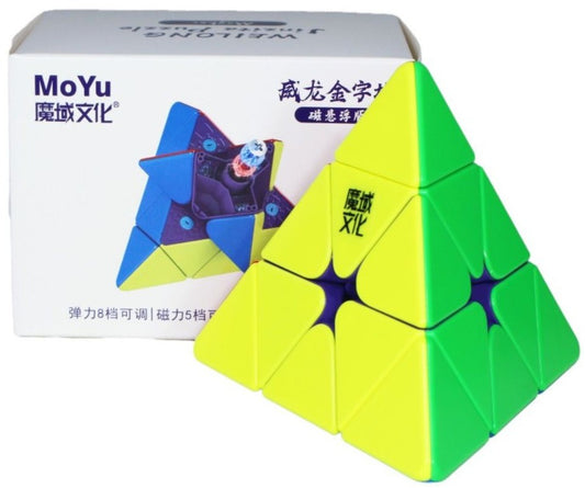 MoYu WeiLong Pyraminx (Magnetic, MagLev) - Cuberkart