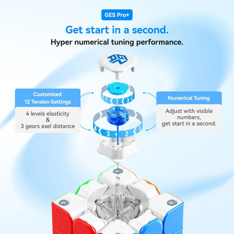 GAN 356 ME Magnetic UV 3x3