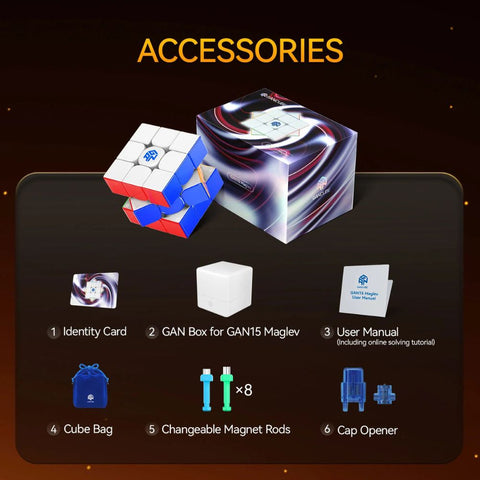 GAN 15 MagLev UV 3x3 Flagship