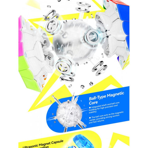 GAN Megaminx V2 Black Frosted