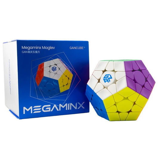GAN Megaminx V2 Grey Frosted - Cuberkart