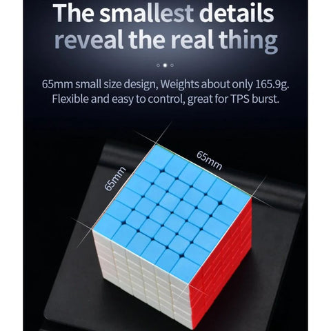 QiYi QiFan S2 6x6 Stickerless Speed Cube