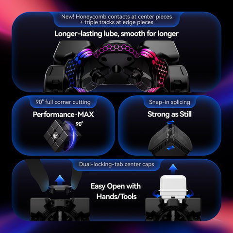 GAN 16 3x3 Max Magnetic MagLev UV Coated