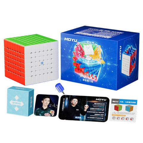 MoYu AoFu 7x7 V5 Single-Track Magnetic Speed Cube