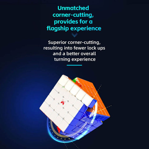 QiYi X-Man Hong 5x5 Speed Cube (Magnetic, Ball-Core UV)