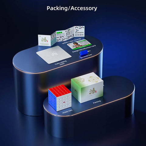 QiYi X-Man Hong 5x5 Speed Cube (Magnetic, Ball-Core UV)