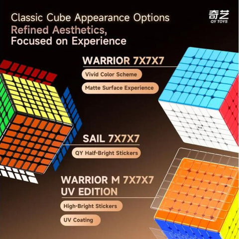 QiYi Warrior 7x7 Magnetic UV Coated
