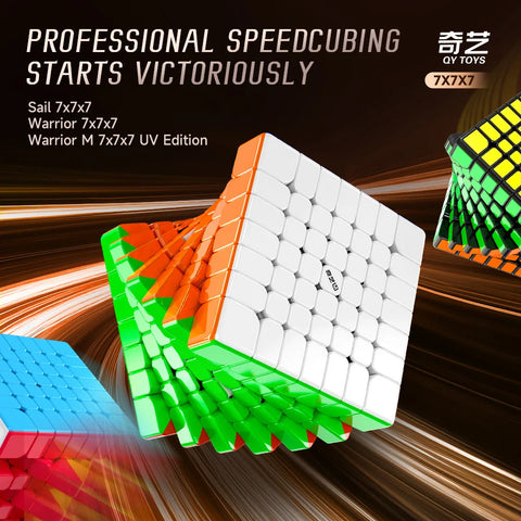 QiYi Warrior 7x7 Magnetic UV Coated