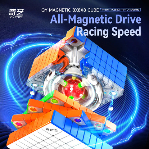 QiYi 8M 8x8 Speed Cube Magnetic Ball-Core
