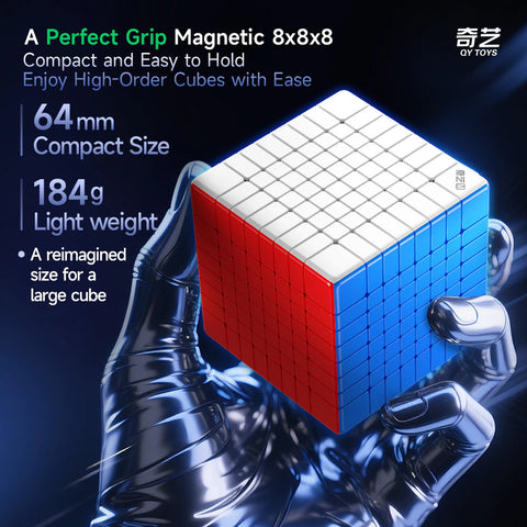 QiYi 8M 8x8 Speed Cube Magnetic Ball-Core