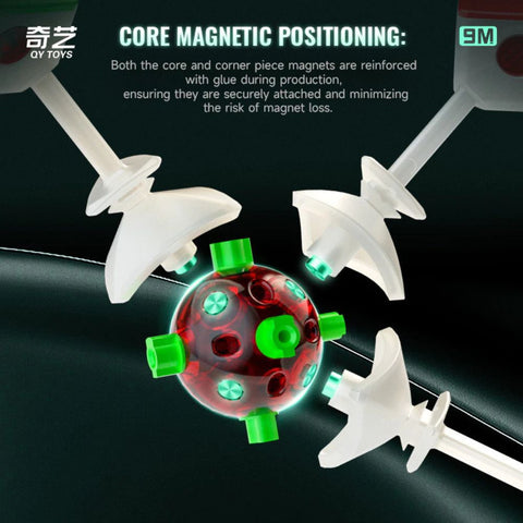 QiYi 9M 9x9 Speed Cube Magnetic Ball-Core