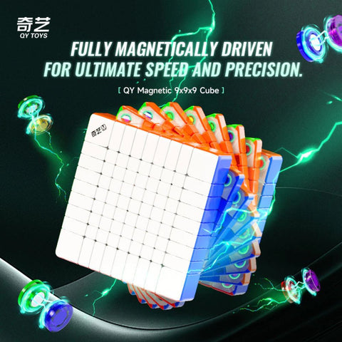 QiYi 9M 9x9 Speed Cube Magnetic Ball-Core