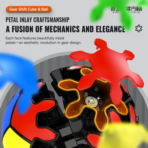 QiYi Gear Ball 2x2 (Tiled)