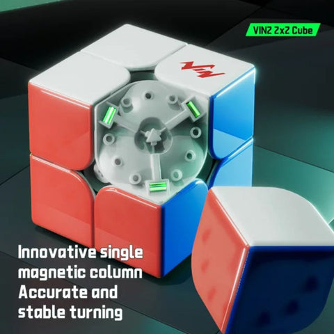 VIN Cube 2x2 Magnetic Speed Cube