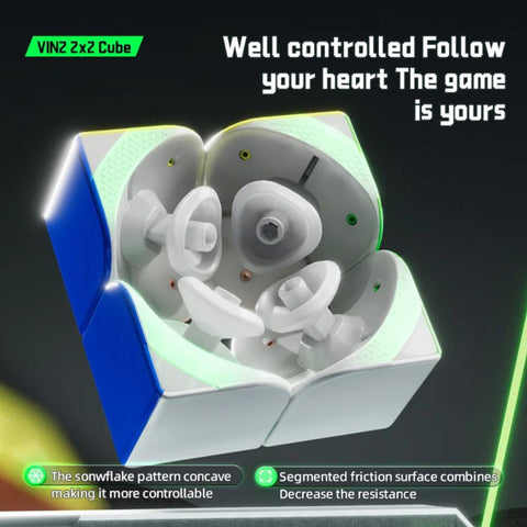 VIN Cube 2x2 Magnetic Speed Cube