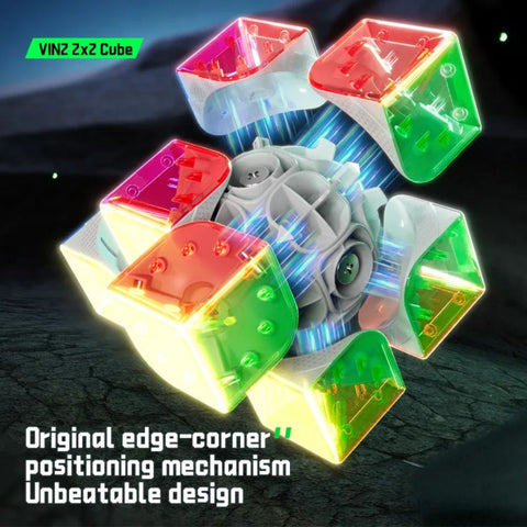 VIN Cube 2x2 Magnetic Speed Cube