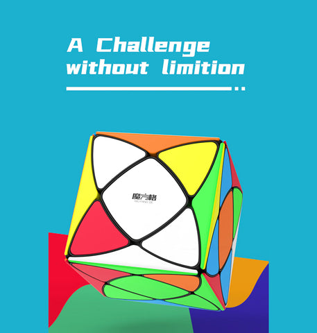 QiYi Super Ivy Cube (Tiled Black-Base) - Rex Cube Shape Mod